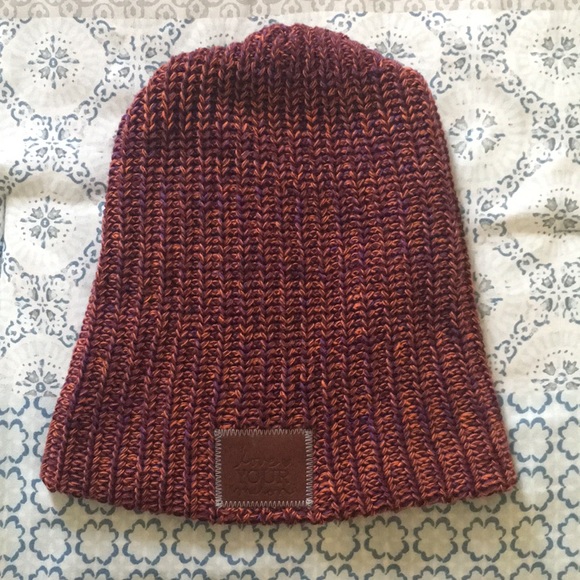 Burgundy beanie love your melon - Picture 1 of 2